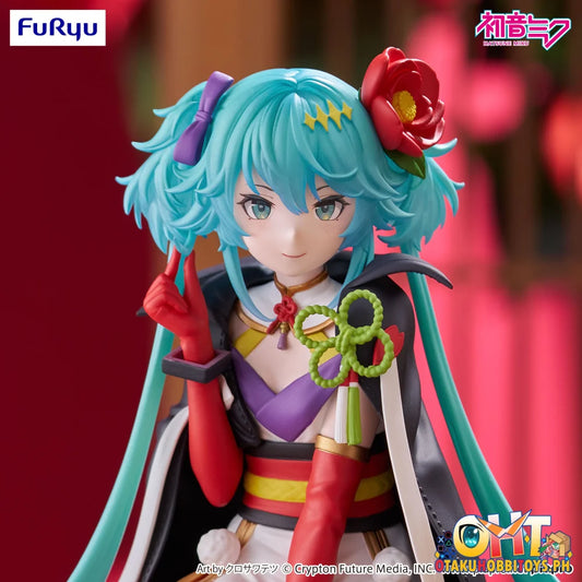 FuRyu Hatsune Miku Noodle Stopper Figure -Flower Fairy Camellia- Prize Figure