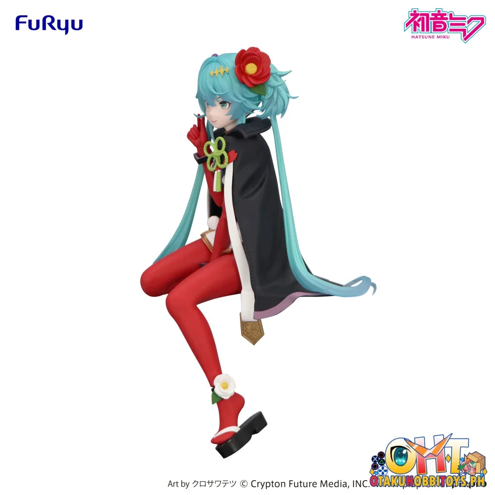 FuRyu Hatsune Miku Noodle Stopper Figure -Flower Fairy Camellia- Prize Figure