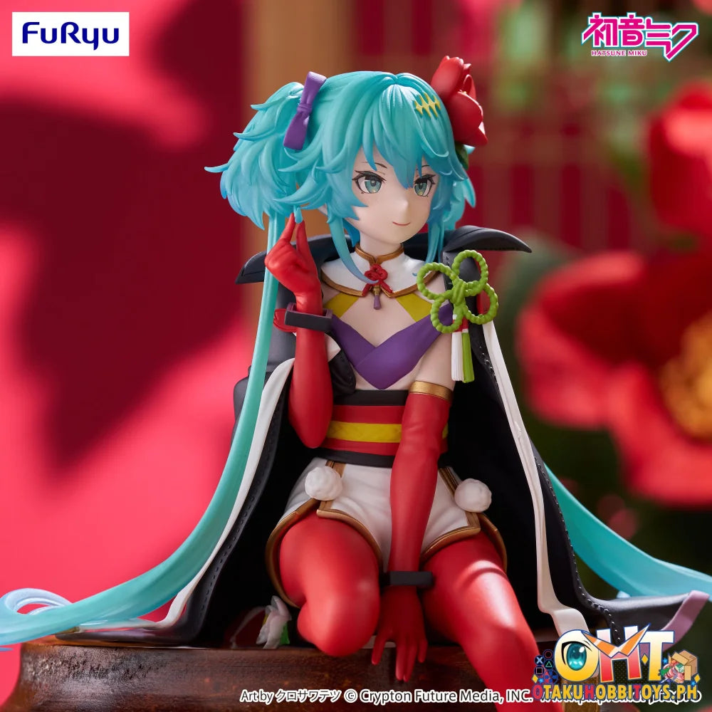 FuRyu Hatsune Miku Noodle Stopper Figure -Flower Fairy Camellia- Prize Figure