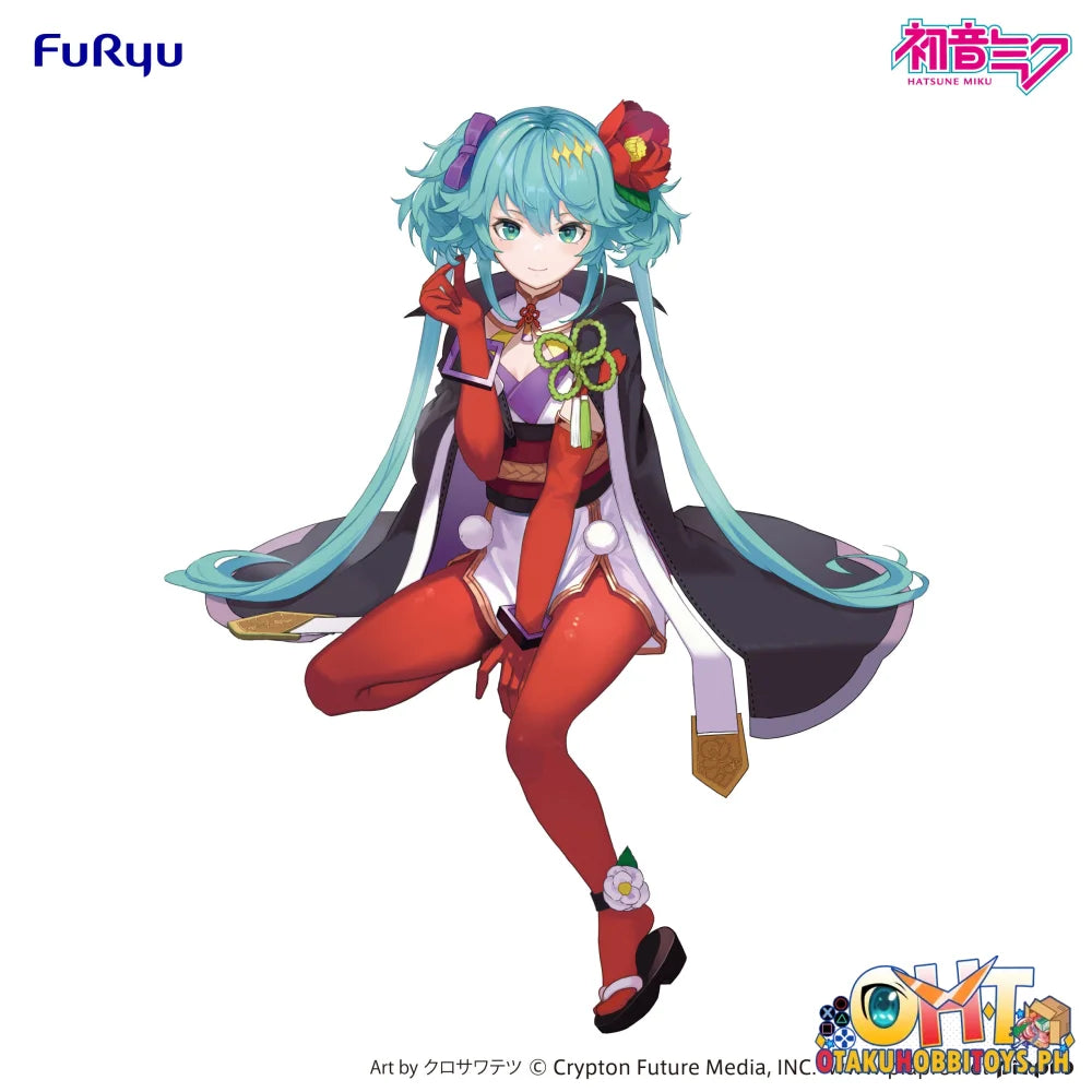 FuRyu Hatsune Miku Noodle Stopper Figure -Flower Fairy Camellia- Prize Figure