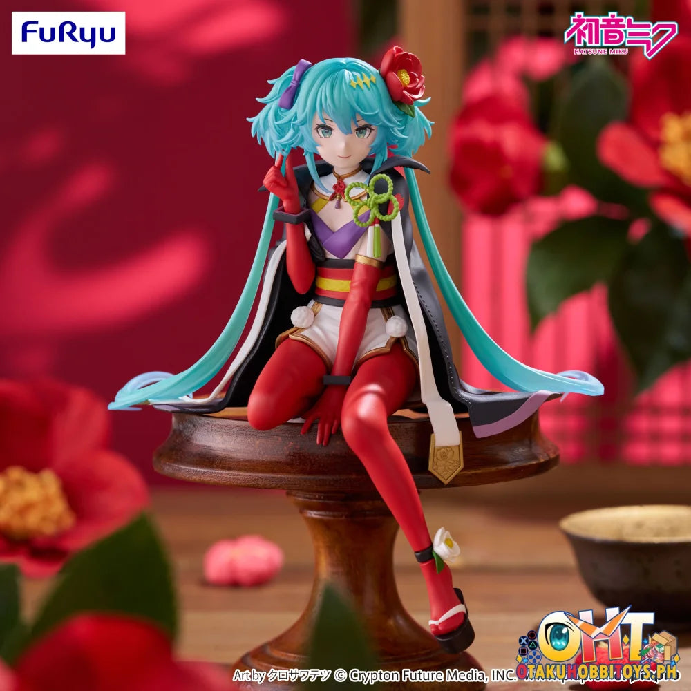 FuRyu Hatsune Miku Noodle Stopper Figure -Flower Fairy Camellia- Prize Figure