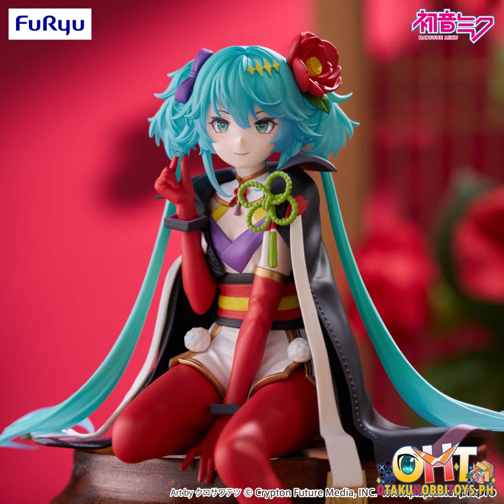 FuRyu Hatsune Miku Noodle Stopper Figure -Flower Fairy Camellia- Prize Figure