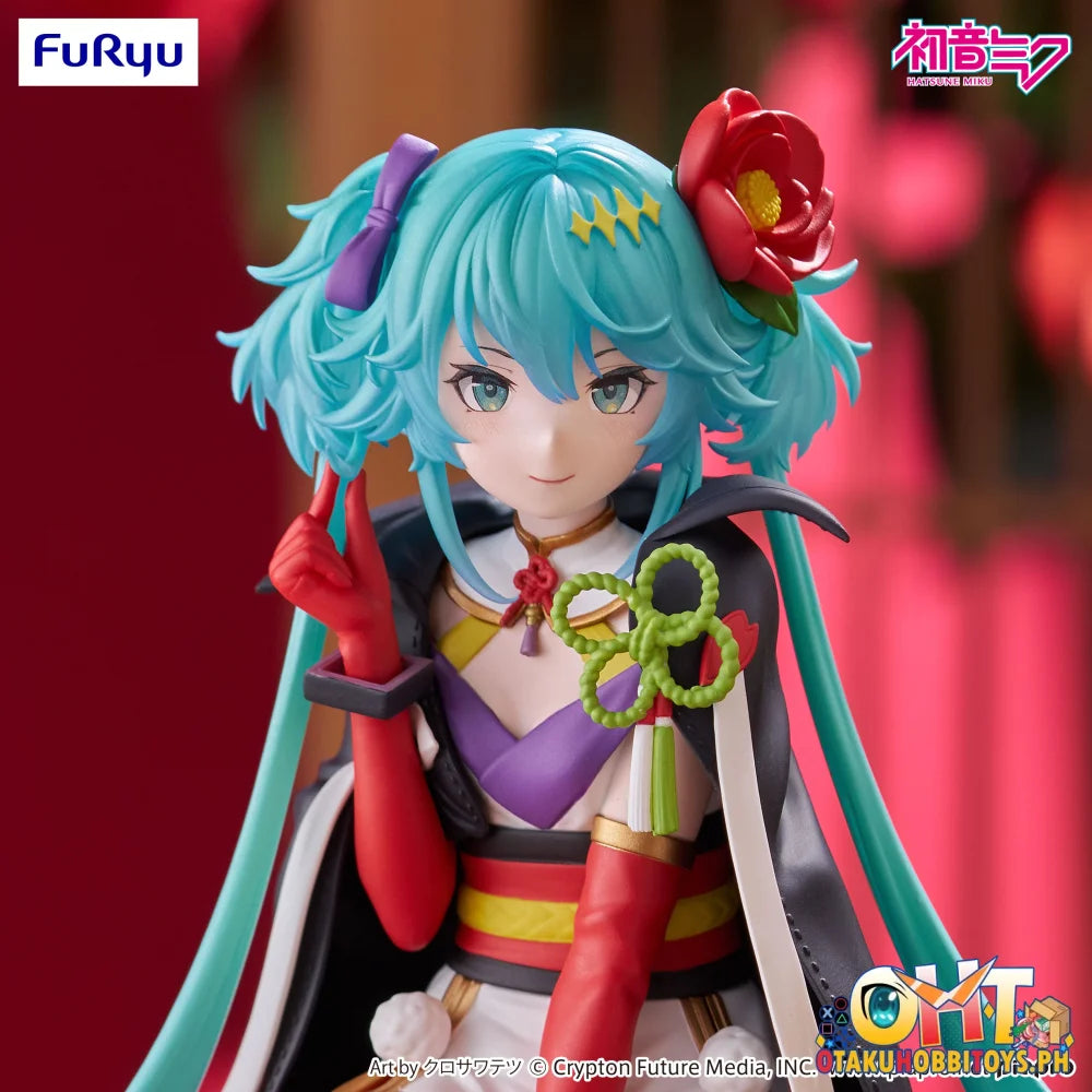 FuRyu Hatsune Miku Noodle Stopper Figure -Flower Fairy Camellia- Prize Figure