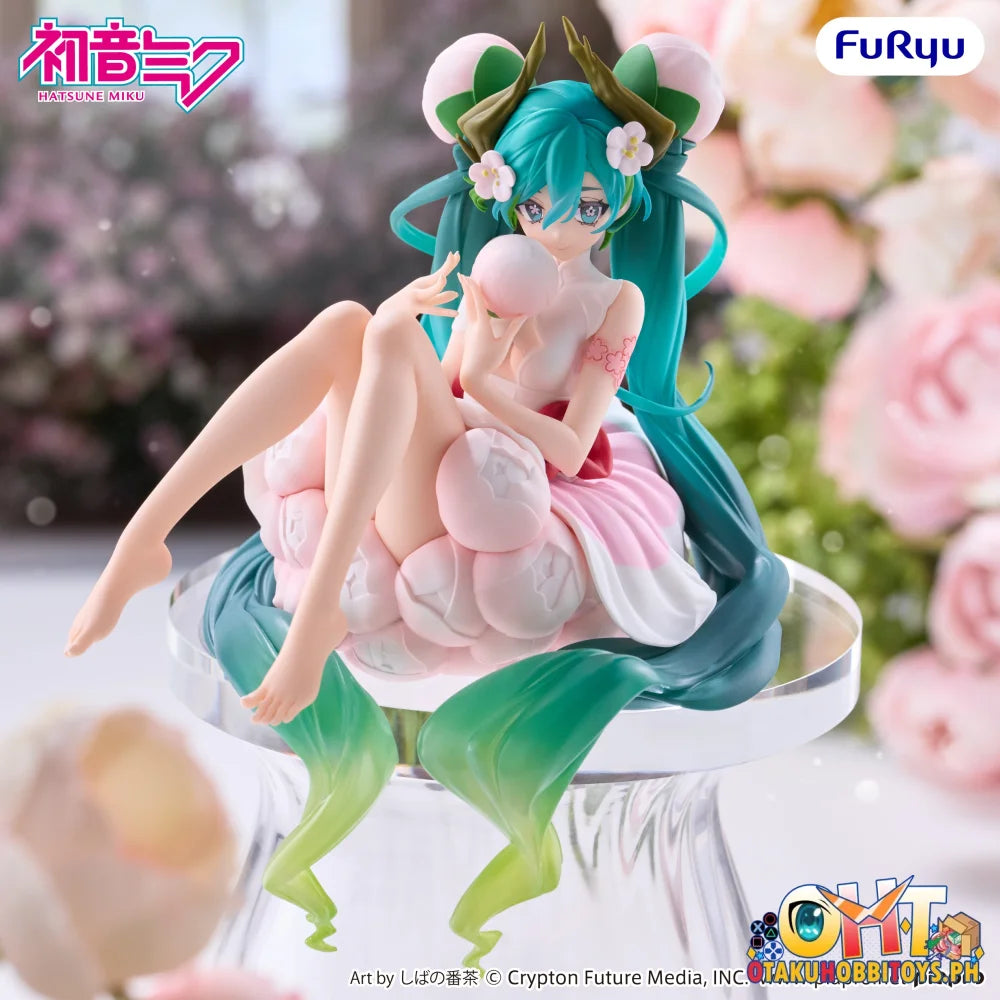 FuRyu Hatsune Miku Noodle Stopper Figure -Flower Fairy White Plum Blossom- - Prize Figure