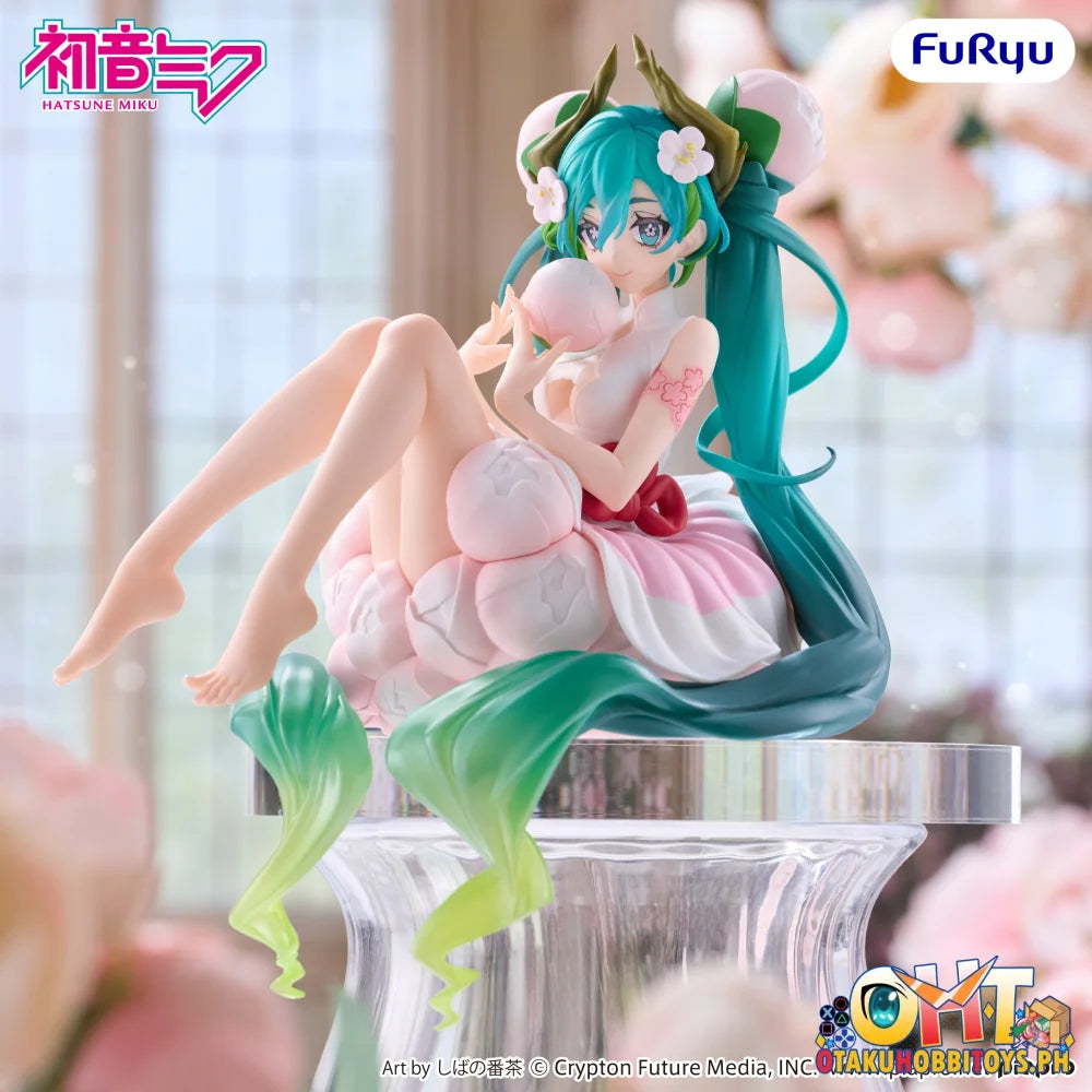 FuRyu Hatsune Miku Noodle Stopper Figure -Flower Fairy White Plum Blossom- - Prize Figure