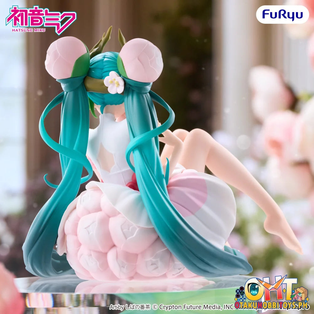 FuRyu Hatsune Miku Noodle Stopper Figure -Flower Fairy White Plum Blossom- - Prize Figure