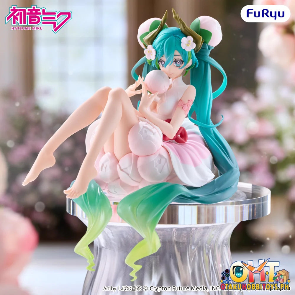 FuRyu Hatsune Miku Noodle Stopper Figure -Flower Fairy White Plum Blossom- - Prize Figure