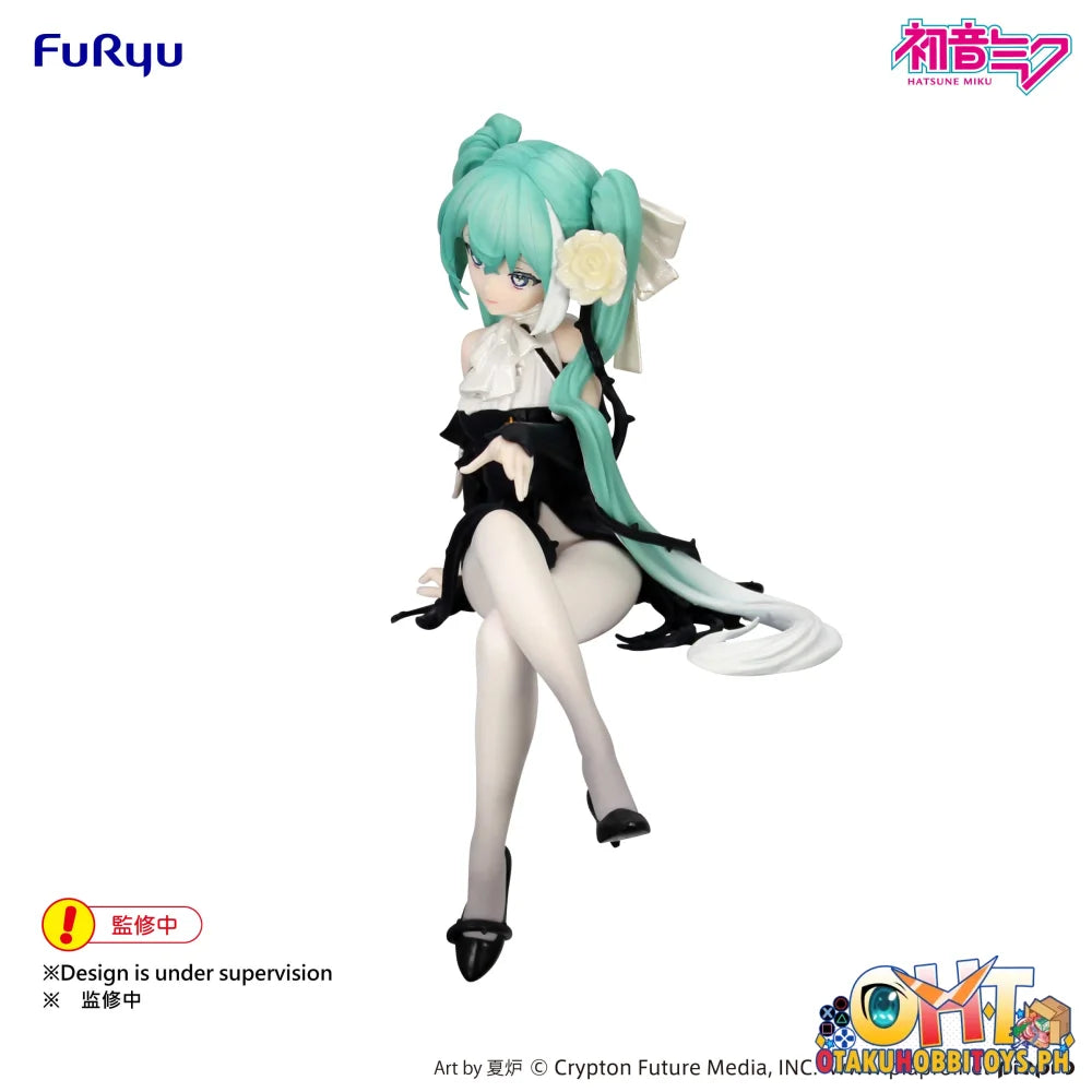 FuRyu Hatsune Miku Noodle Stopper Figure Flower Fairy White Rose Prize Figure