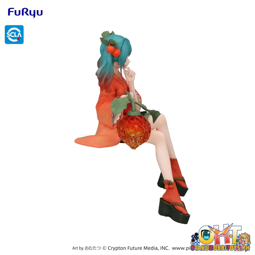 FuRyu Hatsune Miku Noodle Stopper Figure -Flower Fairy Winter Cherry- Prize Figure