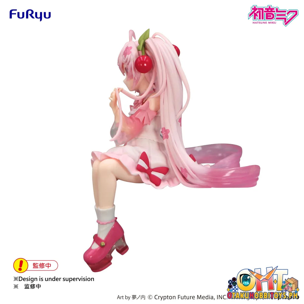 FuRyu Hatsune Miku Noodle Stopper Figure -Sakura Miku 2025 Wink ver.- Prize Figure