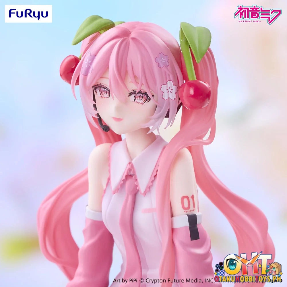FuRyu Hatsune Miku Noodle Stopper Figure -Sakura Miku 2026 Smile ver.- - Prize Figure