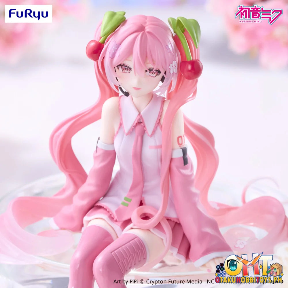 FuRyu Hatsune Miku Noodle Stopper Figure -Sakura Miku 2026 Smile ver.- - Prize Figure