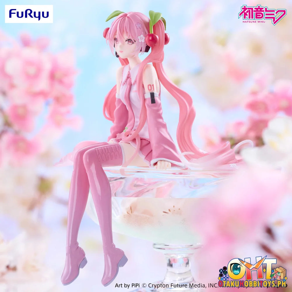 FuRyu Hatsune Miku Noodle Stopper Figure -Sakura Miku 2026 Smile ver.- - Prize Figure
