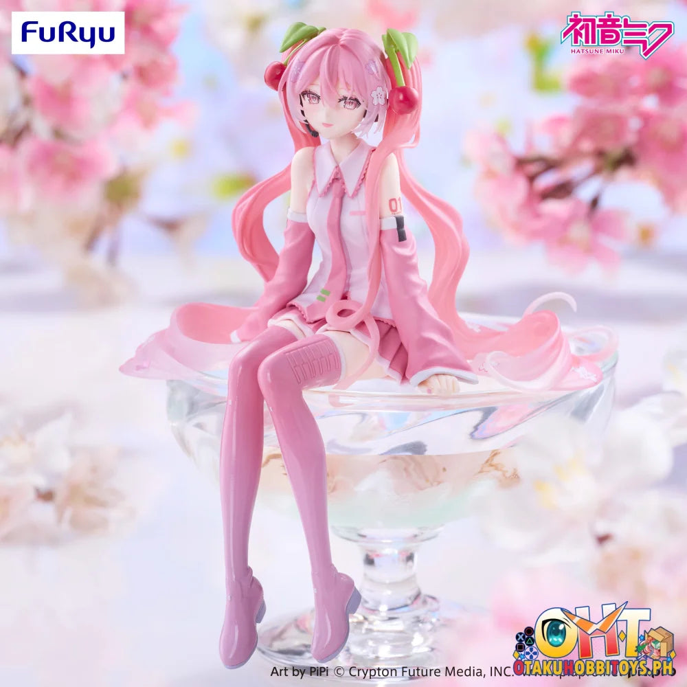 FuRyu Hatsune Miku Noodle Stopper Figure -Sakura Miku 2026 Smile ver.- - Prize Figure