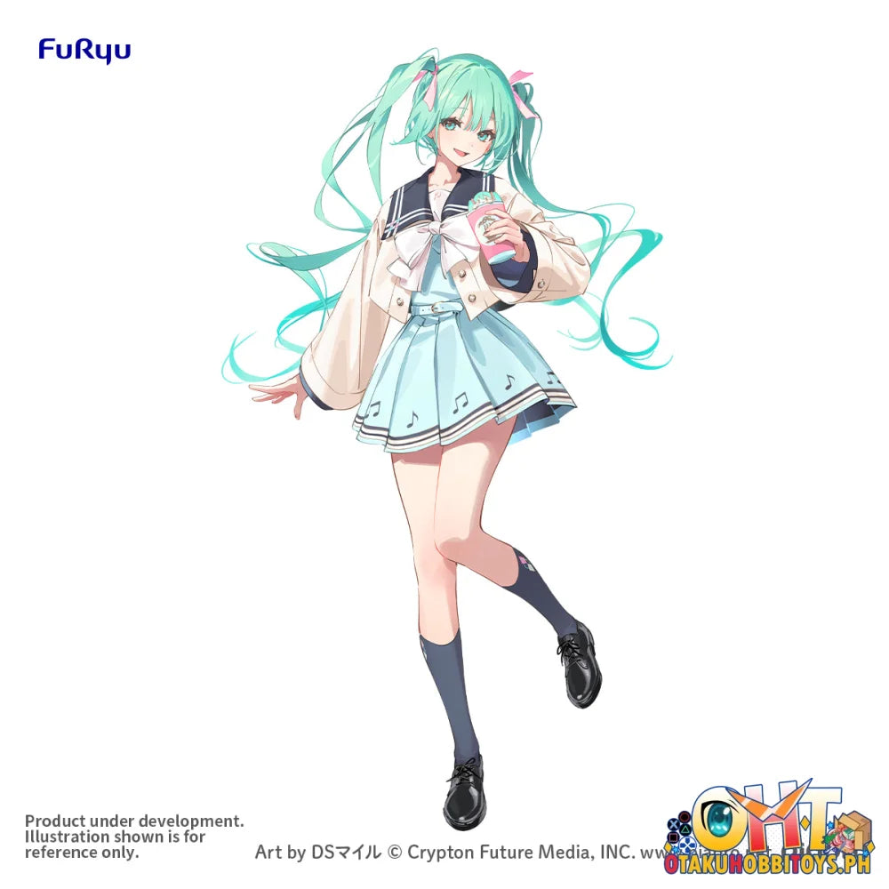 FuRyu Hatsune Miku Sweet School Life Figure -Pure ver.- - Prize Figure