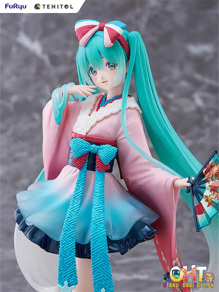 Furyu Hatsune Miku Tenitol Neo Tokyo Series Kimono Prize Figure