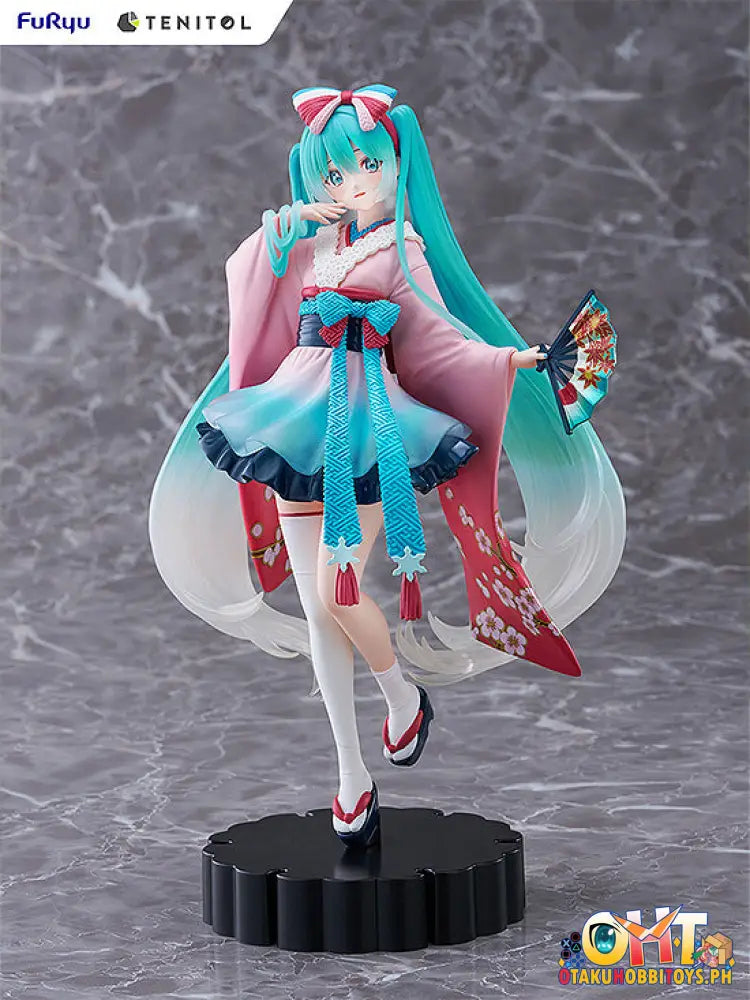 Furyu Hatsune Miku Tenitol Neo Tokyo Series Kimono Prize Figure