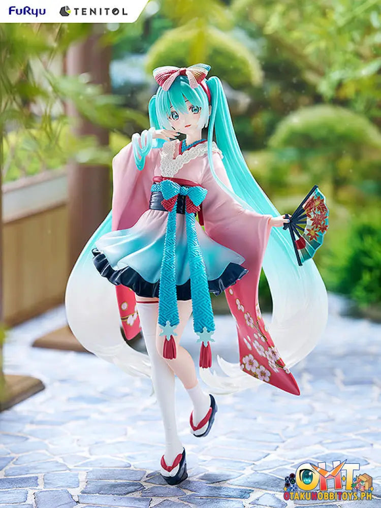 Furyu Hatsune Miku Tenitol Neo Tokyo Series Kimono Prize Figure