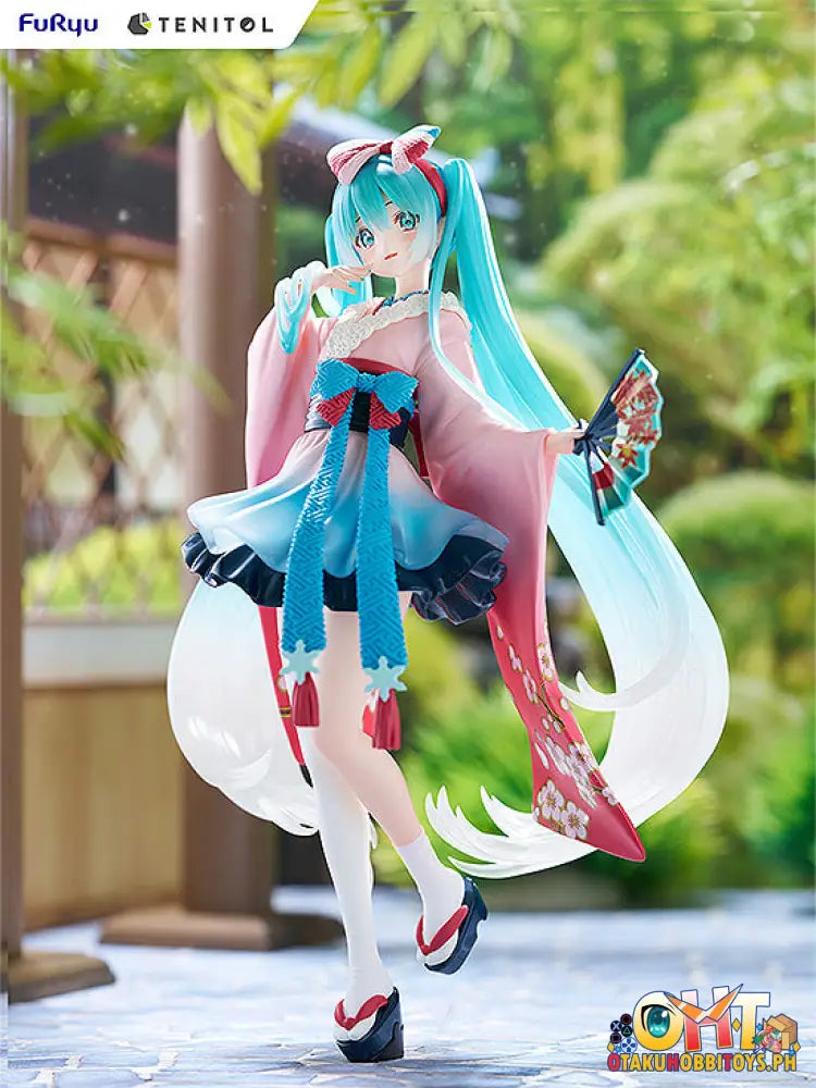Furyu Hatsune Miku Tenitol Neo Tokyo Series Kimono Prize Figure