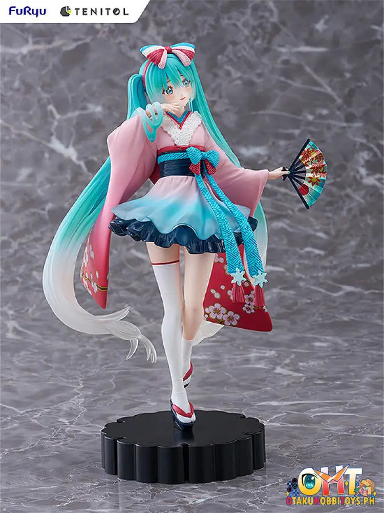 Furyu Hatsune Miku Tenitol Neo Tokyo Series Kimono Prize Figure