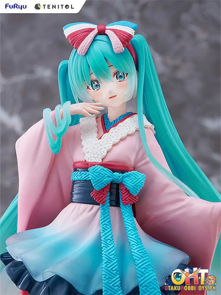 Furyu Hatsune Miku Tenitol Neo Tokyo Series Kimono Prize Figure