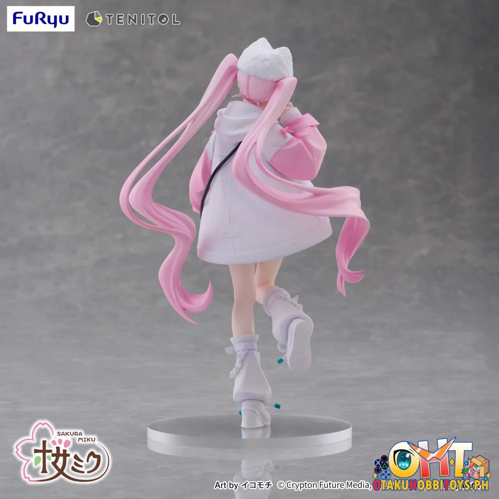 FuRyu Hatsune Miku TENITOL Sakura Miku Cool style[petit] Prize Figure