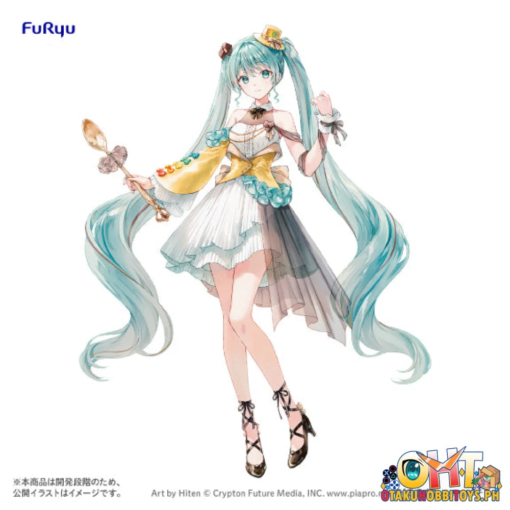 FuRyu Hatsune Miku×TIROL CHOCO Collaboration Figure -Coffee Nougat Another Color ver.- - Prize Figure