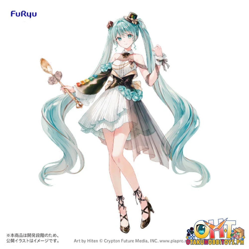 FuRyu Hatsune Miku×TIROL CHOCO Collaboration Figure -Coffee Nougat ver.- - Prize Figure