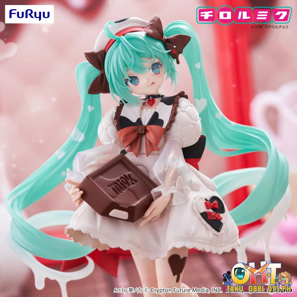 FuRyu Hatsune Miku×TIROL CHOCO Trio-Try-iT Figure -Hatsune Miku×TIROL CHOCO Milk ver.- Prize Figure