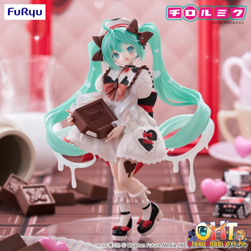 FuRyu Hatsune Miku×TIROL CHOCO Trio-Try-iT Figure -Hatsune Miku×TIROL CHOCO Milk ver.- Prize Figure