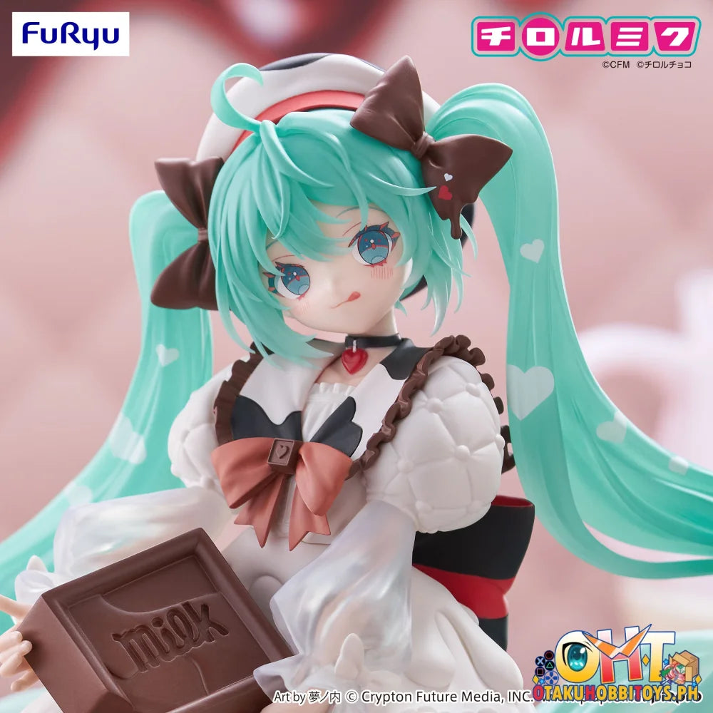 FuRyu Hatsune Miku×TIROL CHOCO Trio-Try-iT Figure -Hatsune Miku×TIROL CHOCO Milk ver.- Prize Figure