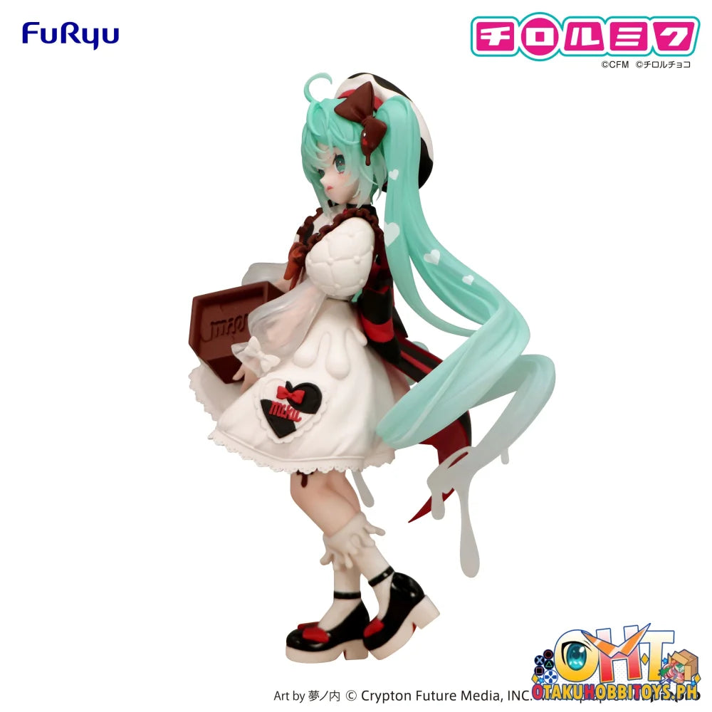 FuRyu Hatsune Miku×TIROL CHOCO Trio-Try-iT Figure -Hatsune Miku×TIROL CHOCO Milk ver.- Prize Figure