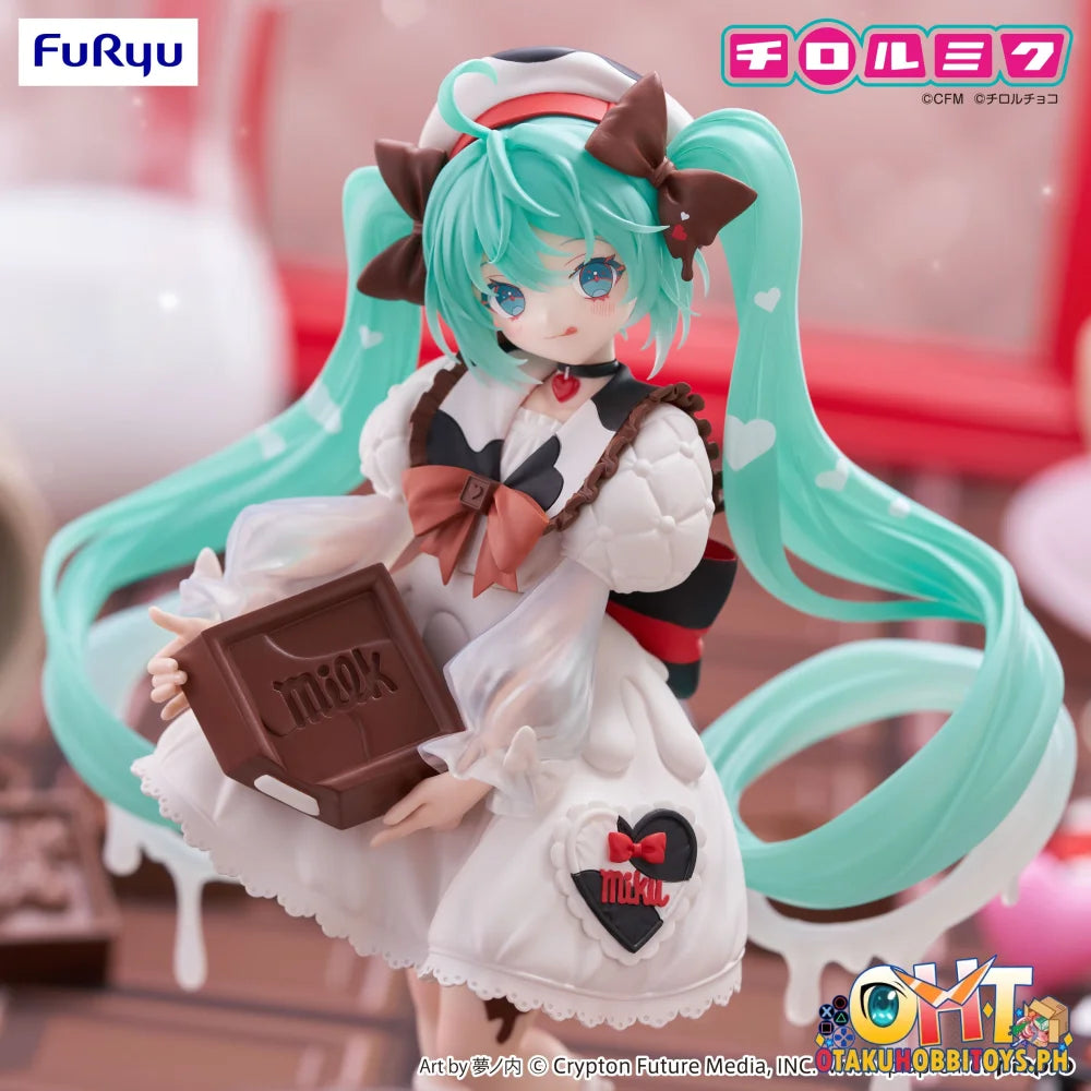FuRyu Hatsune Miku×TIROL CHOCO Trio-Try-iT Figure -Hatsune Miku×TIROL CHOCO Milk ver.- Prize Figure