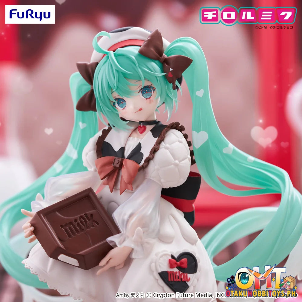 FuRyu Hatsune Miku×TIROL CHOCO Trio-Try-iT Figure -Hatsune Miku×TIROL CHOCO Milk ver.- Prize Figure