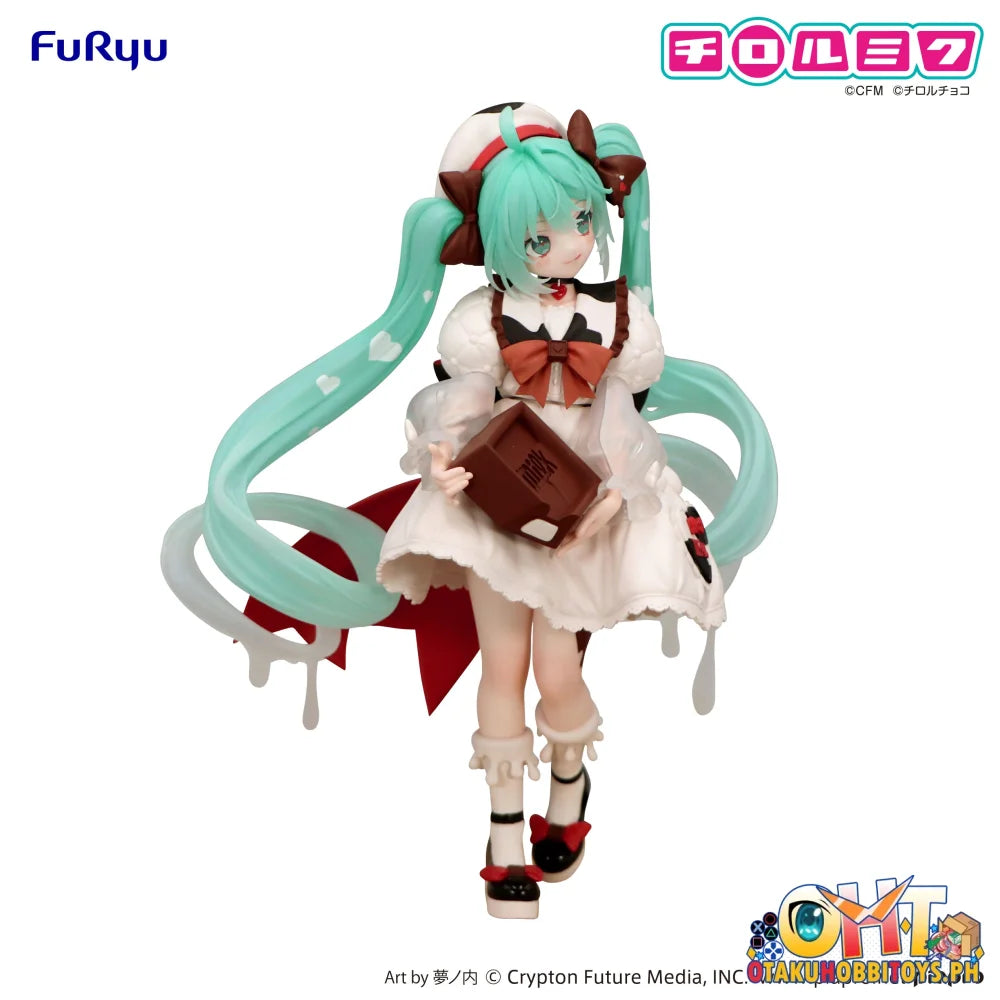 FuRyu Hatsune Miku×TIROL CHOCO Trio-Try-iT Figure -Hatsune Miku×TIROL CHOCO Milk ver.- Prize Figure