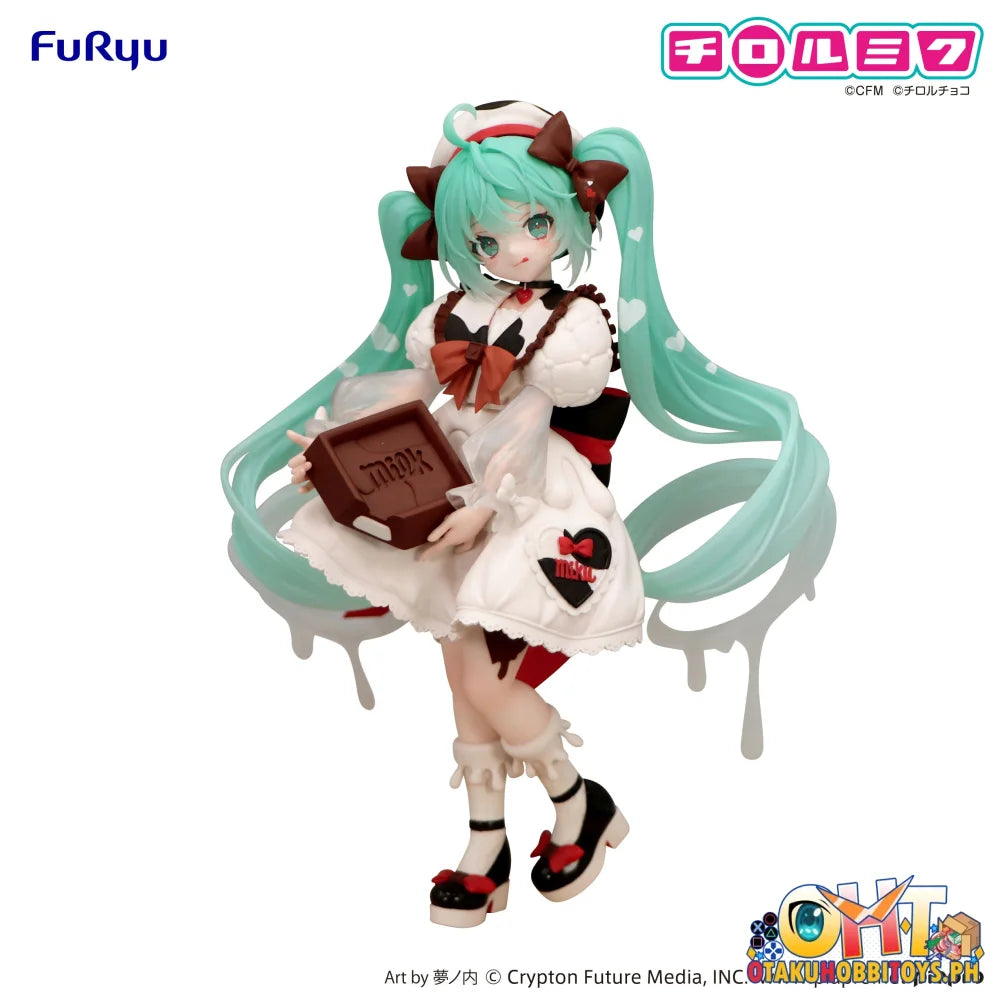 FuRyu Hatsune Miku×TIROL CHOCO Trio-Try-iT Figure -Hatsune Miku×TIROL CHOCO Milk ver.- Prize Figure