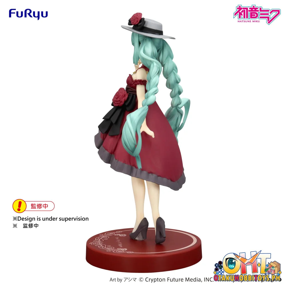 FuRyu Hatsune Miku Trio-Try-iT Figure -Outing Dress Red Color ver.- Prize Figure