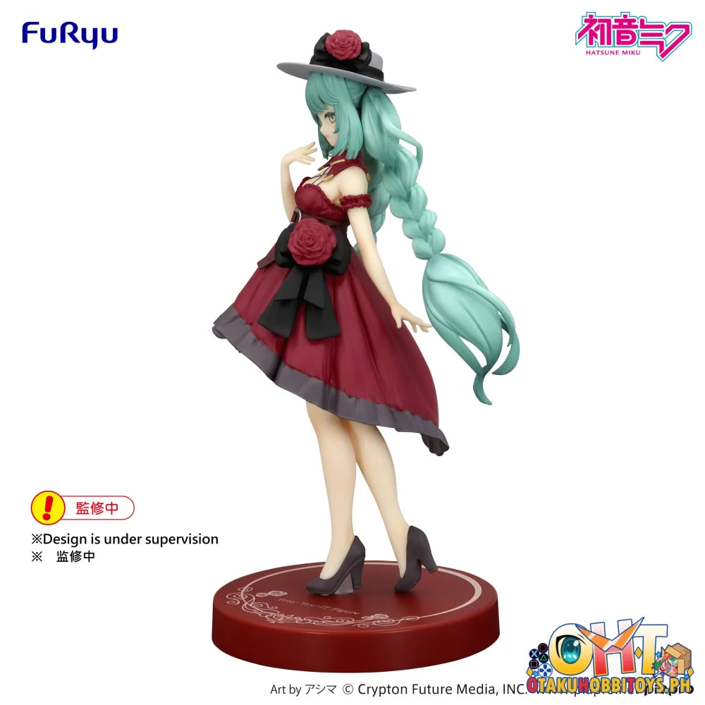 FuRyu Hatsune Miku Trio-Try-iT Figure -Outing Dress Red Color ver.- Prize Figure