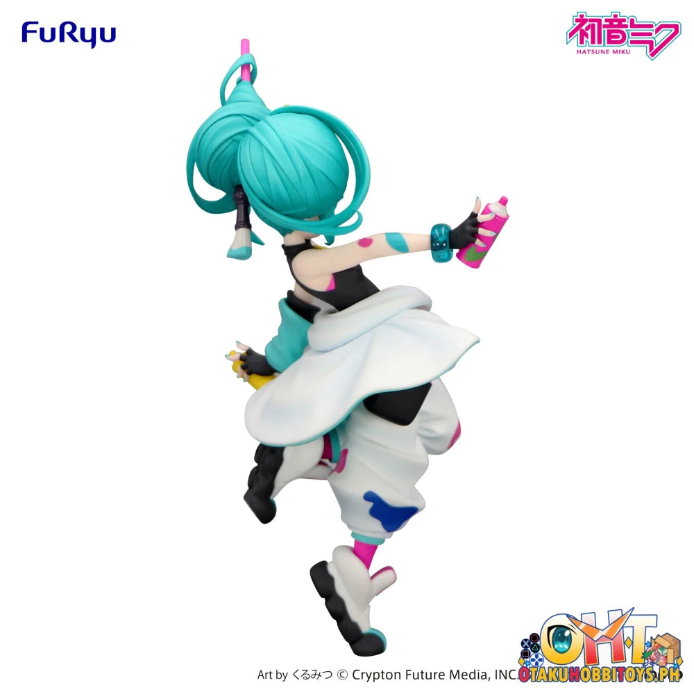 FuRyu Hatsune Miku Trio-Try-iT Figure -Paint Girl- Prize Figure