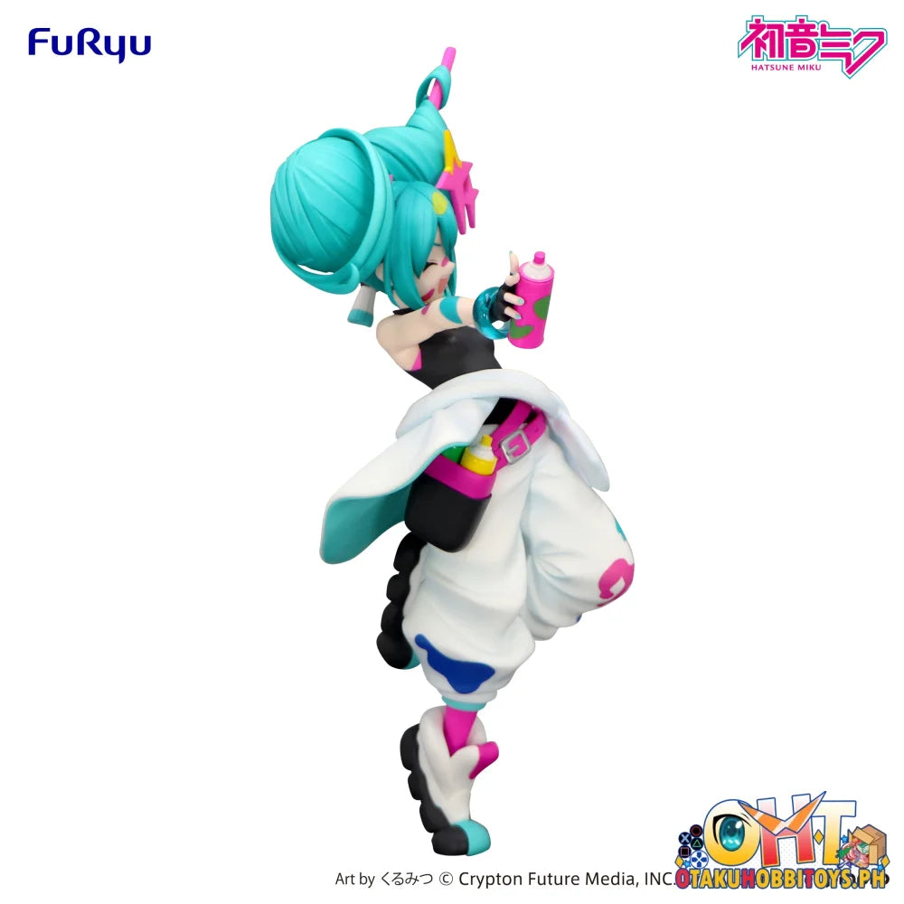 FuRyu Hatsune Miku Trio-Try-iT Figure -Paint Girl- Prize Figure