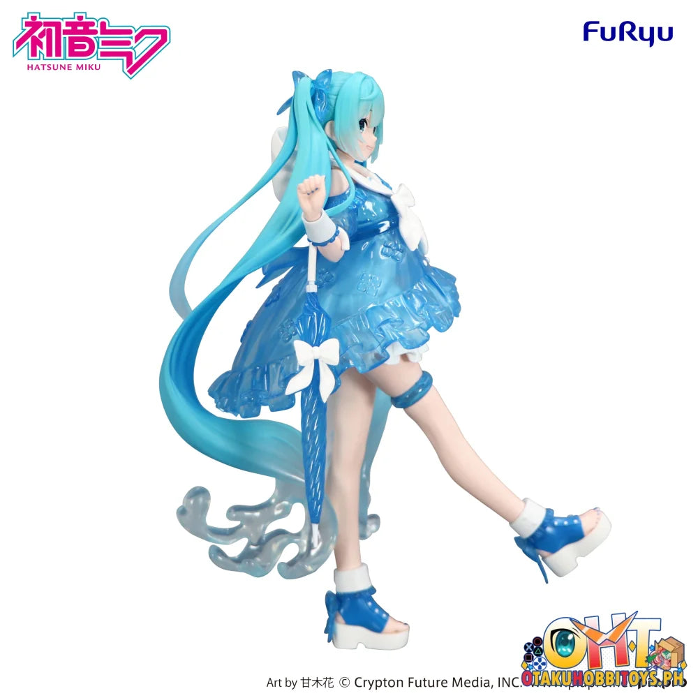FuRyu Hatsune Miku Trio-Try-iT Figure -Rainy Dance- Prize Figure