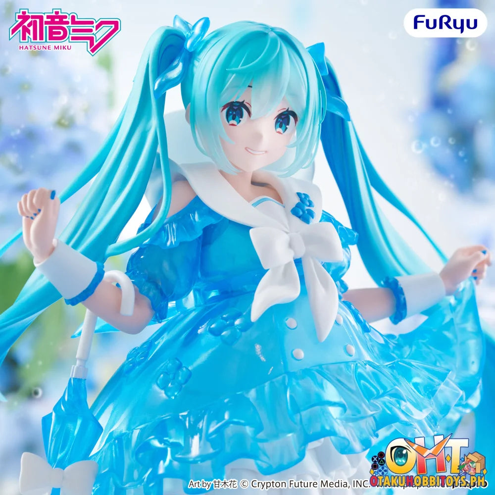 FuRyu Hatsune Miku Trio-Try-iT Figure -Rainy Dance- Prize Figure