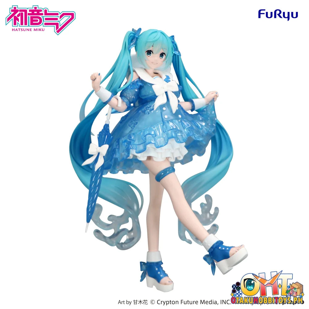 FuRyu Hatsune Miku Trio-Try-iT Figure -Rainy Dance- Prize Figure