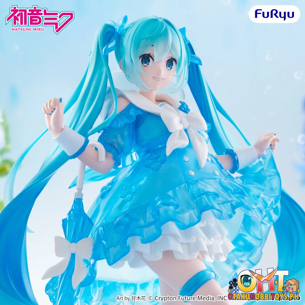 FuRyu Hatsune Miku Trio-Try-iT Figure -Rainy Dance- Prize Figure