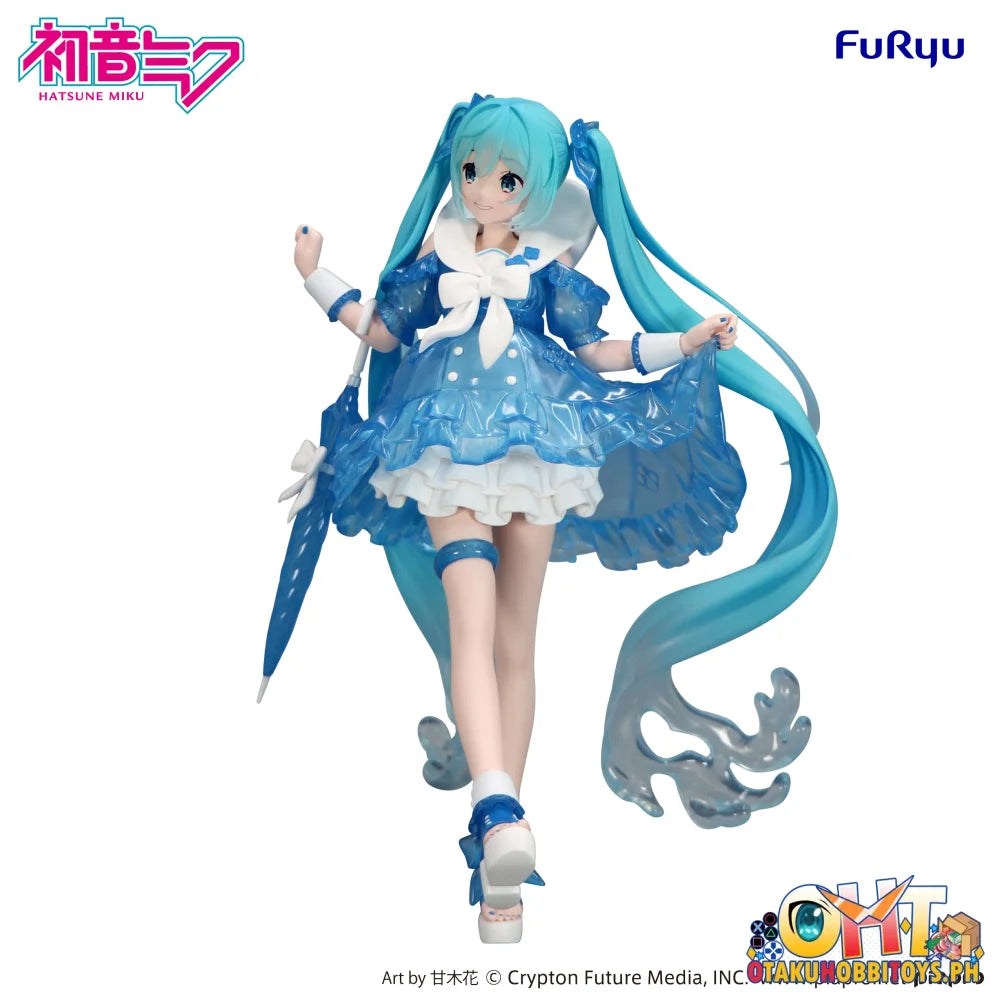 FuRyu Hatsune Miku Trio-Try-iT Figure -Rainy Dance- Prize Figure