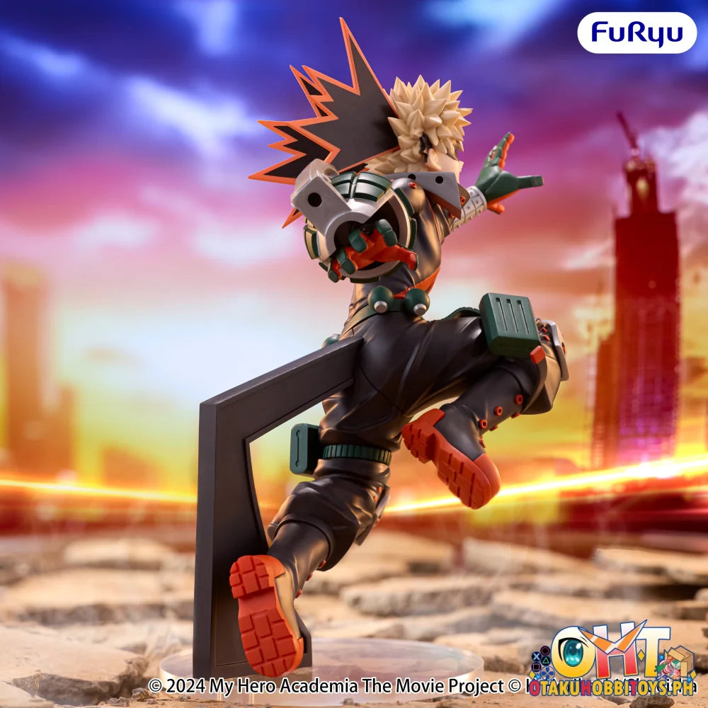 FuRyu My Hero Academia: You’re Next Muchute Figure -Katsuki Bakugo- - Prize Figure