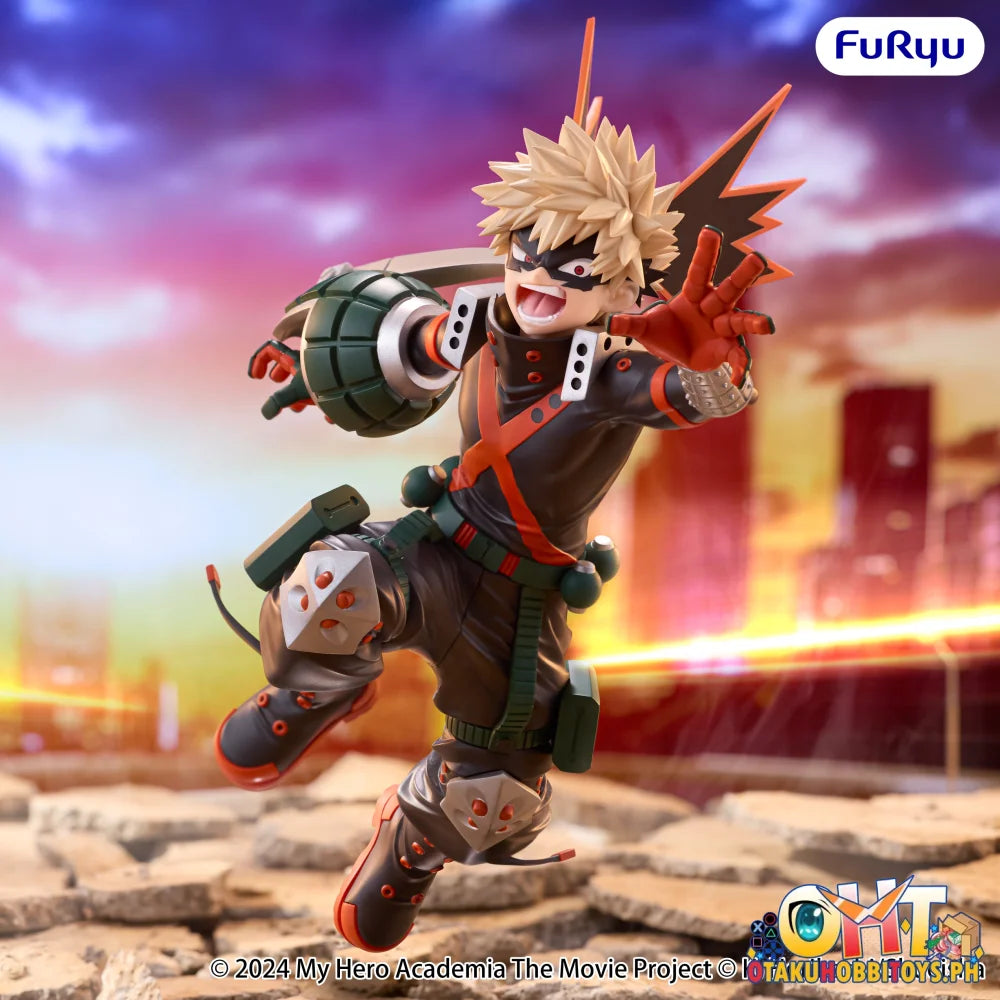 FuRyu My Hero Academia: You’re Next Muchute Figure -Katsuki Bakugo- - Prize Figure