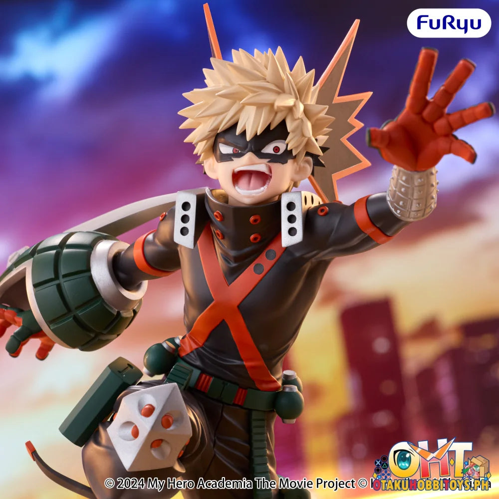FuRyu My Hero Academia: You’re Next Muchute Figure -Katsuki Bakugo- - Prize Figure