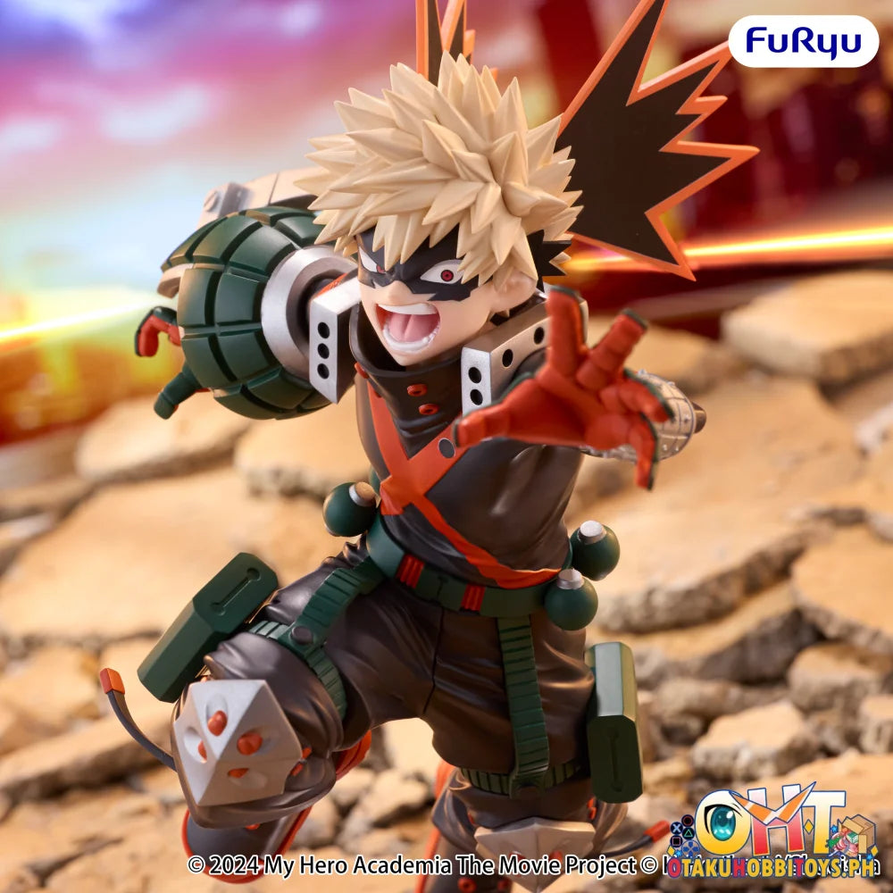 FuRyu My Hero Academia: You’re Next Muchute Figure -Katsuki Bakugo- - Prize Figure