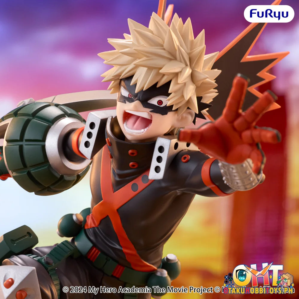 FuRyu My Hero Academia: You’re Next Muchute Figure -Katsuki Bakugo- - Prize Figure